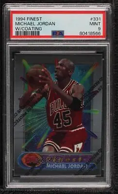 1994-95 Topps Finest Michael Jordan #331 PSA 9 MINT HOF • $187.09