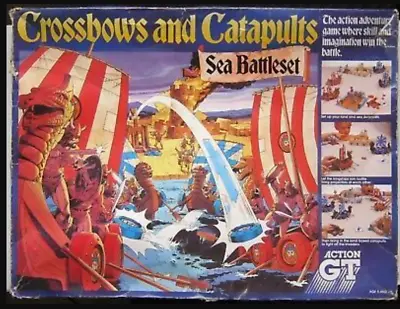 Crossbows And Catapults *spare Parts* Board Game 1983 Action Gt Vintage • £15