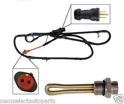 OEM NEW 2005-2007 Ford F-250 F-350 Block Heater Cord + Element Assy Diesel  6.0 • $189.72