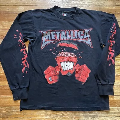 Vintage Y2K Metallica Shirt Giant Thrash Nu Metal Band St Anger Tour Longsleeve • $120