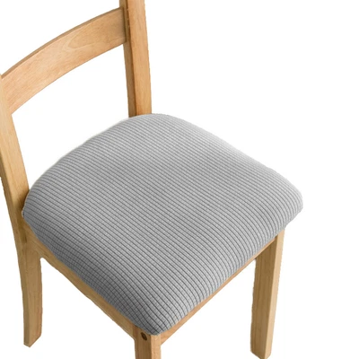 $7.99 • Buy Stretch Dining Room Chair Seat Covers Slip Jacquard Removable Washable Slipcover
