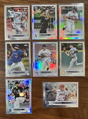 2022 Topps Chrome / Singles • #1-220 / U•Pick - Complete Your Set! • $1.25