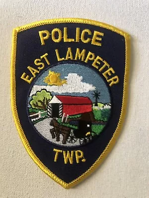 Pennsylvania  Police -  East Lampeter Township Police - PA  Police Patch • $2.25