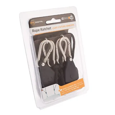 Sol Digital Light Ratchet Hangers 68kg • £10.95