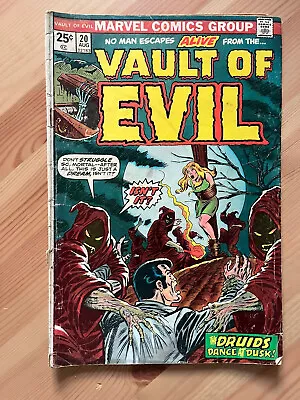 Vault Of Evil #20-25C (1975) The Druids Dance At Dusk Marvel Comics • $10