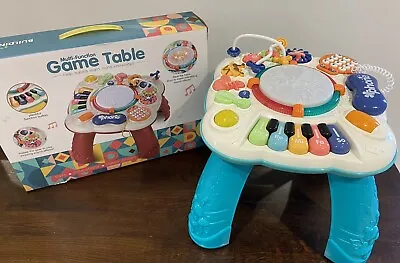 Baby Play Toy Learning Activity Table Musical For Boys Girls 3 Years + • £12