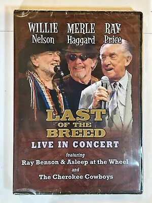 Willie Nelson - Willie Nelson Merle Haggard Ray Price: Last Of The Breed: Live • $18.99