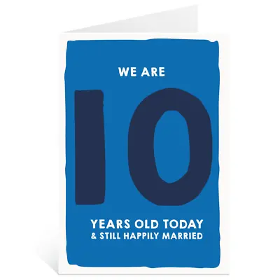 £1.49 • Buy Anniversary 43 Greetings Card Funny Joke 10th Anniversary