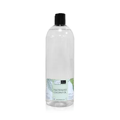 1 Litre Fractionated Coconut (1000ml) | 100% Pure & Natural Carrier Oil  • £15.95