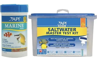 API Saltwater Master Test Kit Marine PH Ammonia Nitrite Nitrate Multi Test Kit • $30