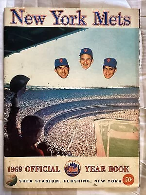 1969 Miracle New York Mets Official Yearbook  Seaver Vg • $40.99