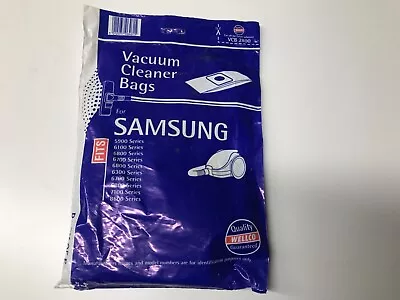 5 X Samsung 5900 6000 Series Cylinder Vacuum Cleaner Dust Bags GM1 • £6.95
