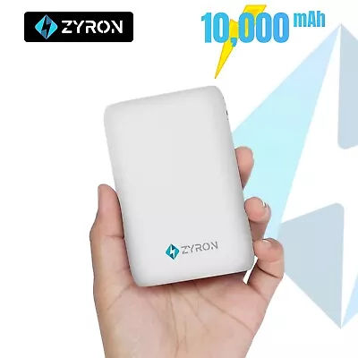 Zyron 10000mAh Power Bank Mini Portable Charger 18W Fast Charging Small Battery • $29.99