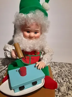 Santa's Best Animated Christmas Elf Toy Maker • $40