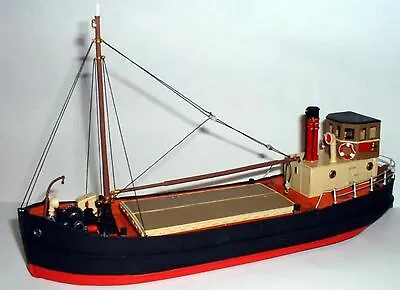 Clyde Puffer 68ft Waterline Version MB1a UNPAINTED OO Scale Langley Models Kit • £140.93