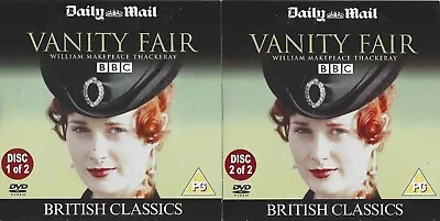 Vanity Fair - 2 Discs - British Classics Series 1 - Daily Mail Promo Dvd • £2.49