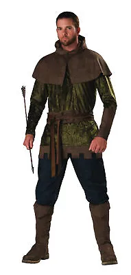 Robin Hood Deluxe Adult Costume Medieval Renaissance Halloween Loxley • $53.99