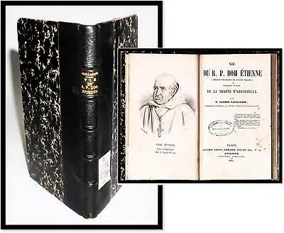 Trappist Monk & Founder De La Trappe D’Aiguebelle 1841 Vie Du R. P. Dom Etienne • $175