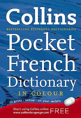 Collins Pocket French Dictionary By Not Available (Paperback 2007) • £2.97
