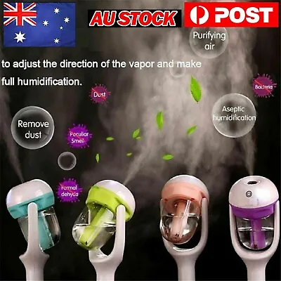 $16.99 • Buy New Car Air Oil Purifier Humidifier Freshener Aroma Diffuser Aromatherapy Home