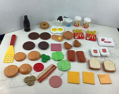 Lot Of Vintage Mcdonald's Play Food Burgers Fries Pies Ice Cream Breakfast • $79.99