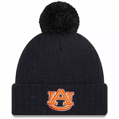 Auburn Tigers Beanie Hat New Era Stocking Cuffed Knitted Winter Hat Cap AU NCAA • $10.05