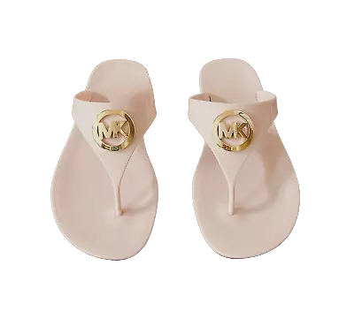 Michael Kors Lillie Women's Pink Jelly Thong PVC Sandal (LG22I)Various Size • $50