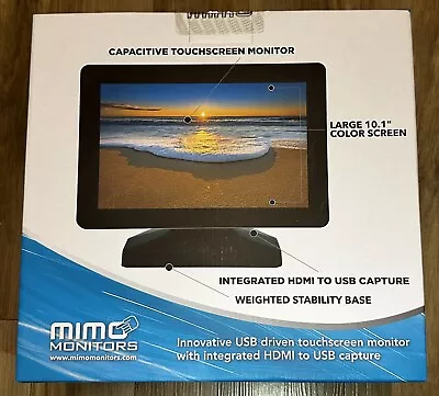 Mimo UM-1080CP-B 10  Touchscreen Vue HD Capture USB Monitor New Sealed • $59.99