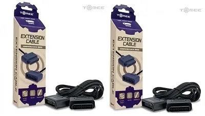 2x Snes Controller Extension Cable For Super Nintendo Famicom Console 6 Ft Long • $7.99