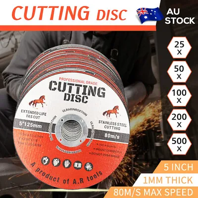 5  125mm Angle Grinder Cutting Discs -Thin Cut Off Wheels For Metal And Steel AU • $24.99