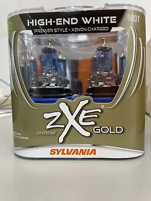 Sylvania Silverstar ZXe Gold 9007 Headlight Bulb 9007SZG.BP2 Two Lamps NEW • $24.95