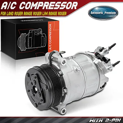 AC A/C Compressor For Jaguar E-Pace F-Type XE XF XJ XJR Land Rover Discovery LR4 • $163.99