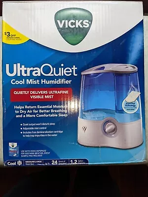 Vicks UltraQuiet Cool Mist Humidifier - Brand New • $39.99