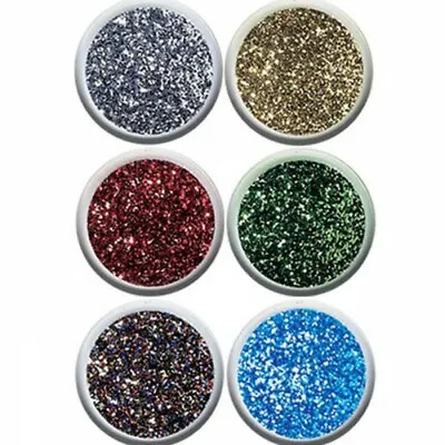 Ultra Fine Glitter 15g Pot Trimits In 10 Colours Nail Art Eyes Face Halloween • £4.80