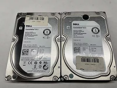 DELL Constellation ES.3 ST3000NM0023 HARD DRIVE 3.5  SAS 3TB HDD • $17.99