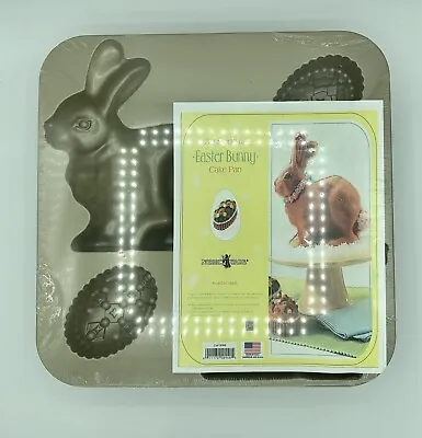 NEW 🐰 Williams Sonoma Nordic Ware Easter Bunny & Egg Molded 3D Cake Pan SEALED! • £24.12