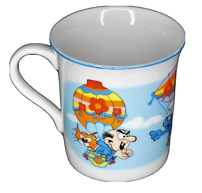 $3.80 • Buy 1982 Smurfs Hot Air Balloon Wallace & Berrie Co. Coffee Mug Made In Japan