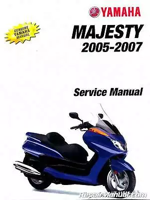 $109.24 • Buy 2005-2007 Yamaha Majesty Scooter YP400T YP400V YP400W Service Manual : LIT-11...