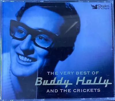 READERS DIGEST~THE VERY BEST OF BUDDY HOLLY AND THE CRICKETS~3xCD BOX SET~79 Trx • £6.50