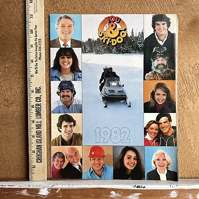 1982 Ski Doo Antique Vintage Snowmobile Brochure From Estate Collection 21 • $25