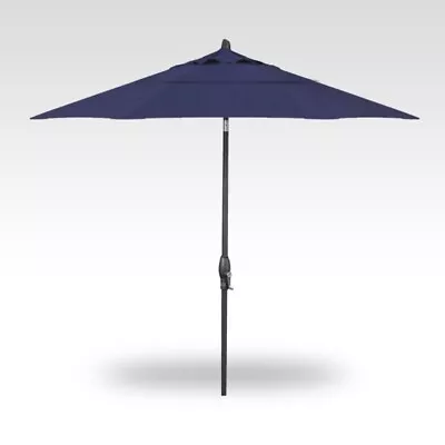 Patio Umbrella | Treasure Garden 9-Foot Deluxe Auto-Tilt Market • $199.99