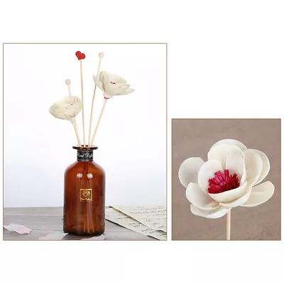 $3.95 • Buy 3Pcs Dyeing Cherry Flower Rattan Fragrance Diffuser Sticks Reed Aroma Home Decor