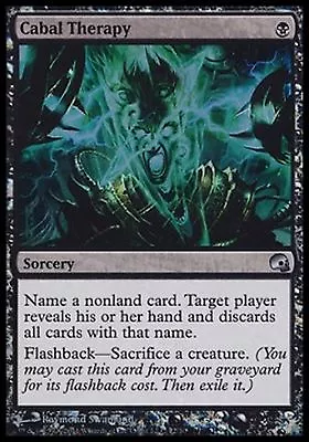 *MRM* ENGLISH FOIL Castery Therapy - Cabal Therapy MTG Graveborn • $3.46