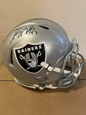 Devante Adams Signed Raiders Full Size Authentic Helmet Beckett • $764.30