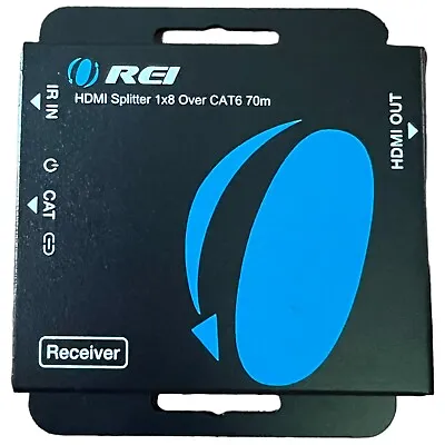 OREI RECEIVER HDMI Splitter 1x8 Over CAT6 70m (IR IN CAT IN HDMI OUT) • $24.50