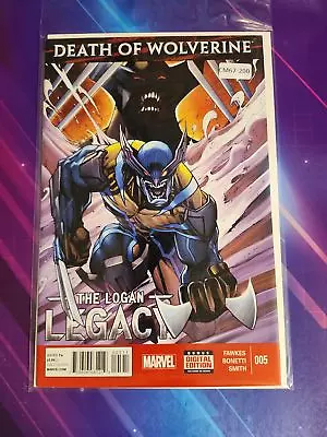 Death Of Wolverine: The Logan Legacy #5 High Grade Marvel Comic Book Cm67-200 • £6.42