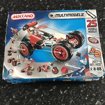 Meccano Multimodels 7550 25Models Motor EV  • £20