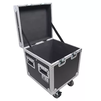 ATA Road Case Utility Trunk W/ 4  Wheels - For Cables DJ & More • $399.99