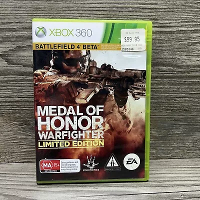  XBOX 360 Medal Of Honor Warfighter 2 Disc Limited Edition W Manual PAL EA M15+  • $24.95