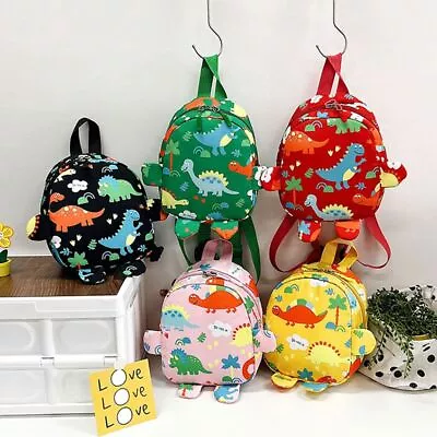 Dinosaur Nylon Kid Backpack Baby Backpacks School Bags Kindergarten Schoolbag • £4.88